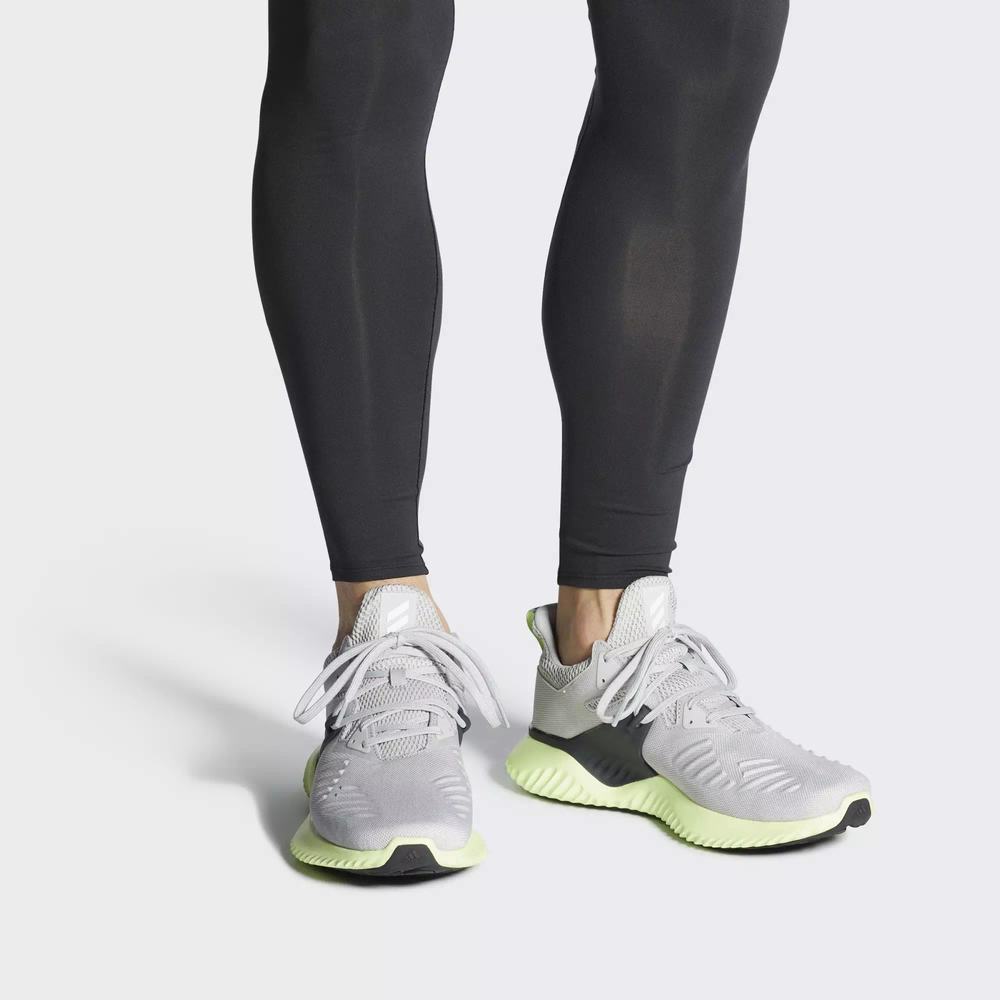 Adidas Alphabounce Beyond Tenis Para Correr Grises Para Hombre (MX-78930)
